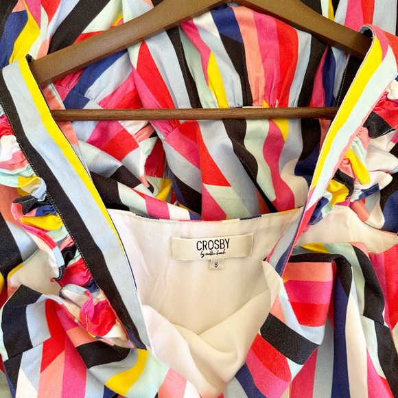 Crosby by Mollie Burch Becca Dress, Rainbow Geo - Picture 8 of 8